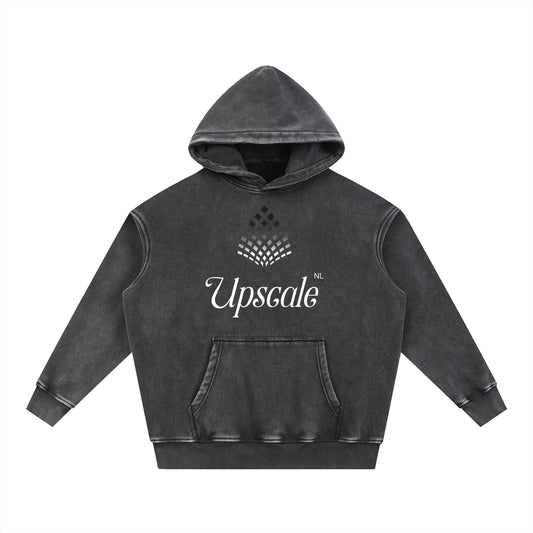 Snow Wash Fleece Oversize Hoodie