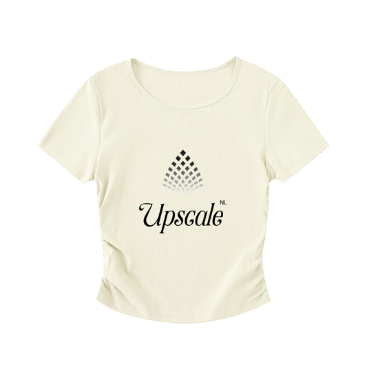 Ruched Bodycon Crop Top